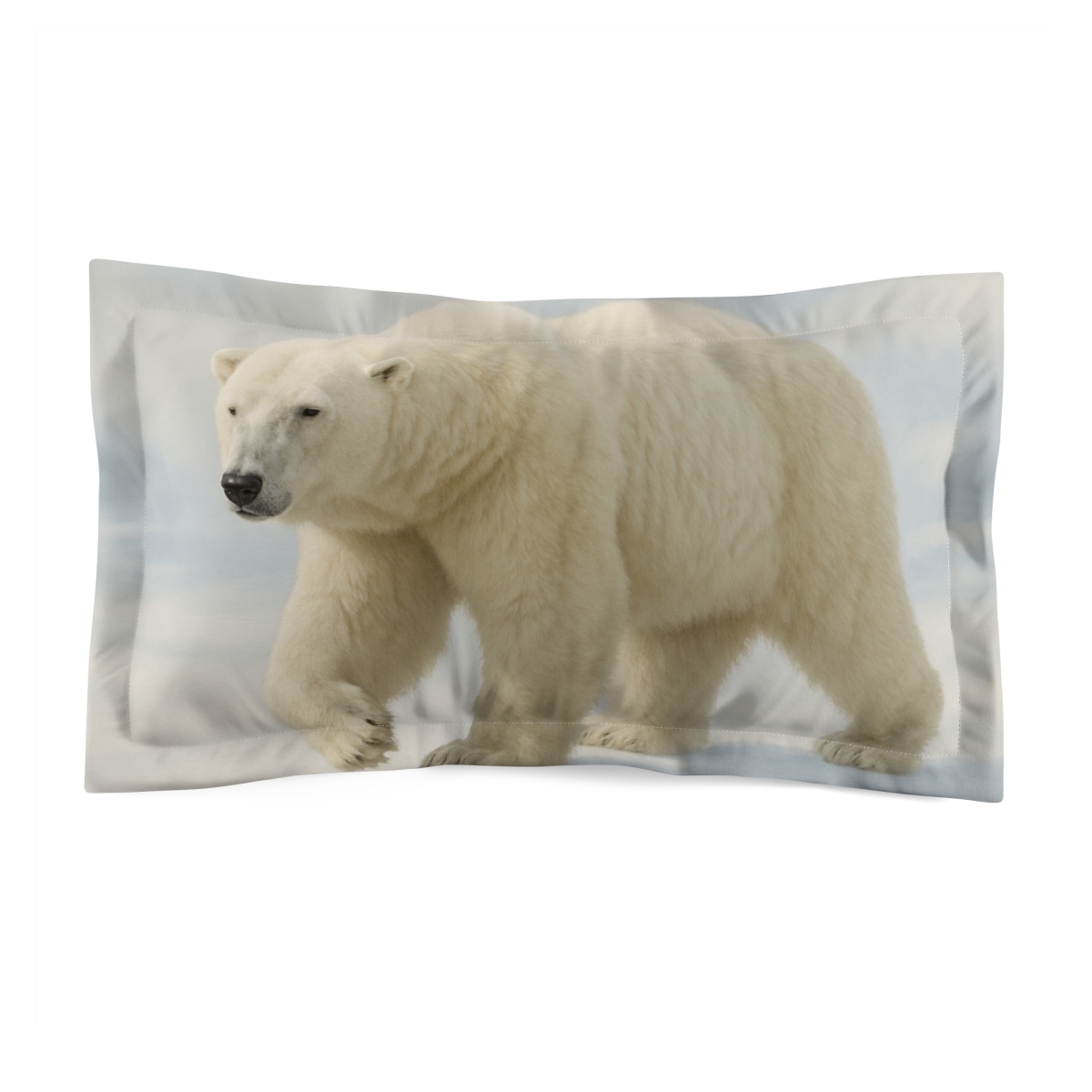 Ice Roamer Polar Bear custom pillows