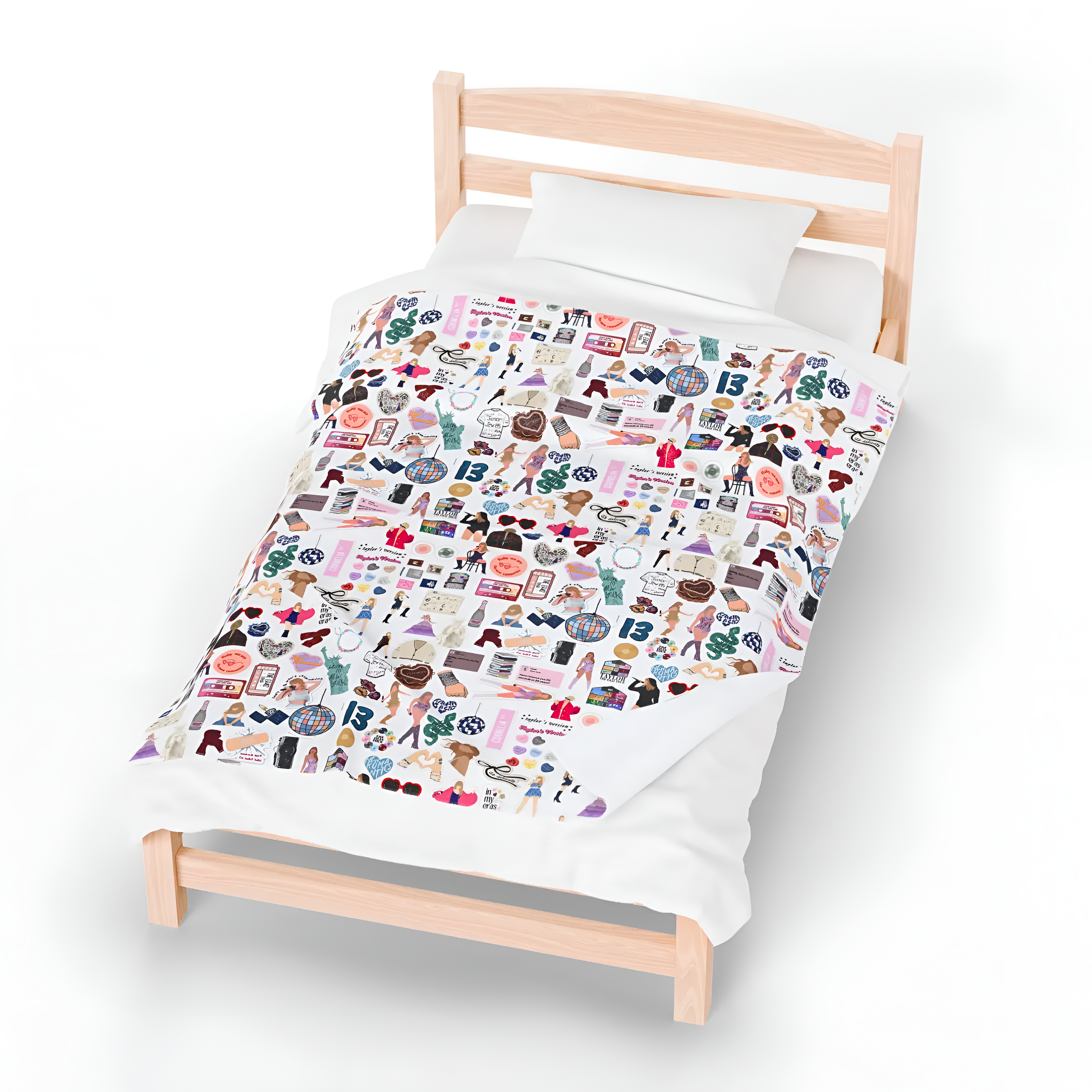 Soft Velveteen Plush Blanket For Cozy Movie Nights And Home Decor