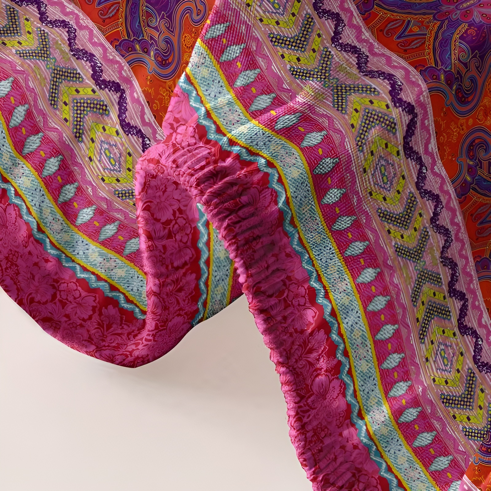 Decorative Printed Flannel Fitted Sheet Soft Bed Cover