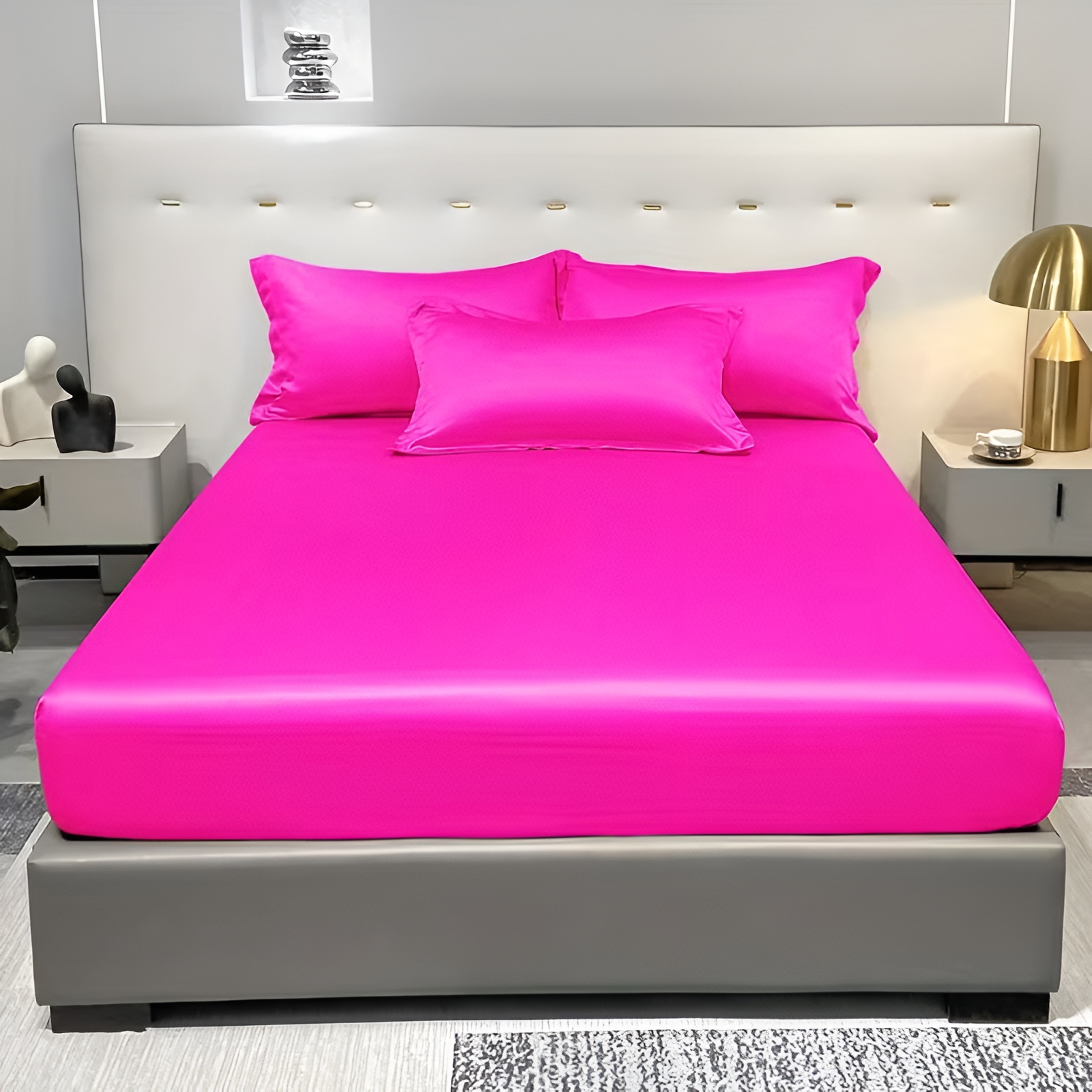 Solid Patterned Bedsheets