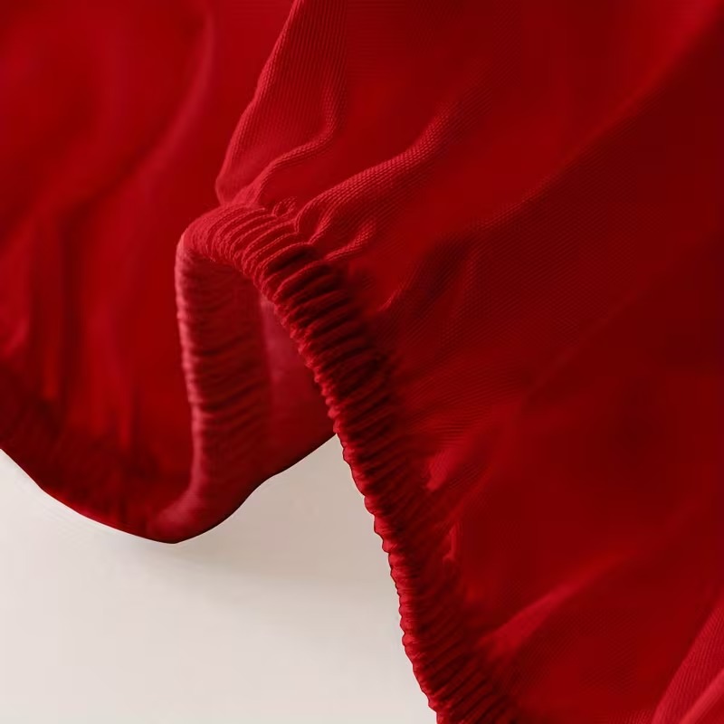 Soft Solid Fitted Woven Bed Sheet