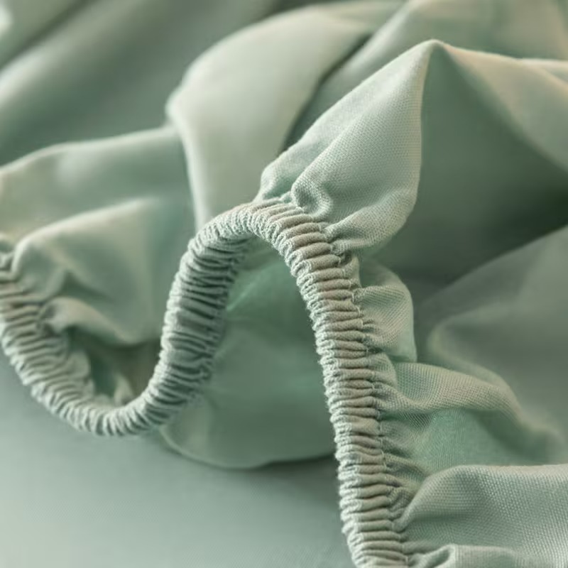 Soft Brushed Microfiber Fitted Bed Cover Sheet With Deep Pocket