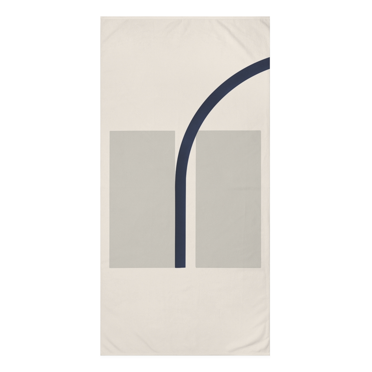 Intersecting Arc And Paired Rectangles unique gift towels