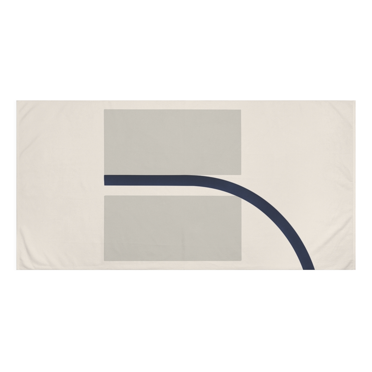 Intersecting Arc And Paired Rectangles unique gift towels