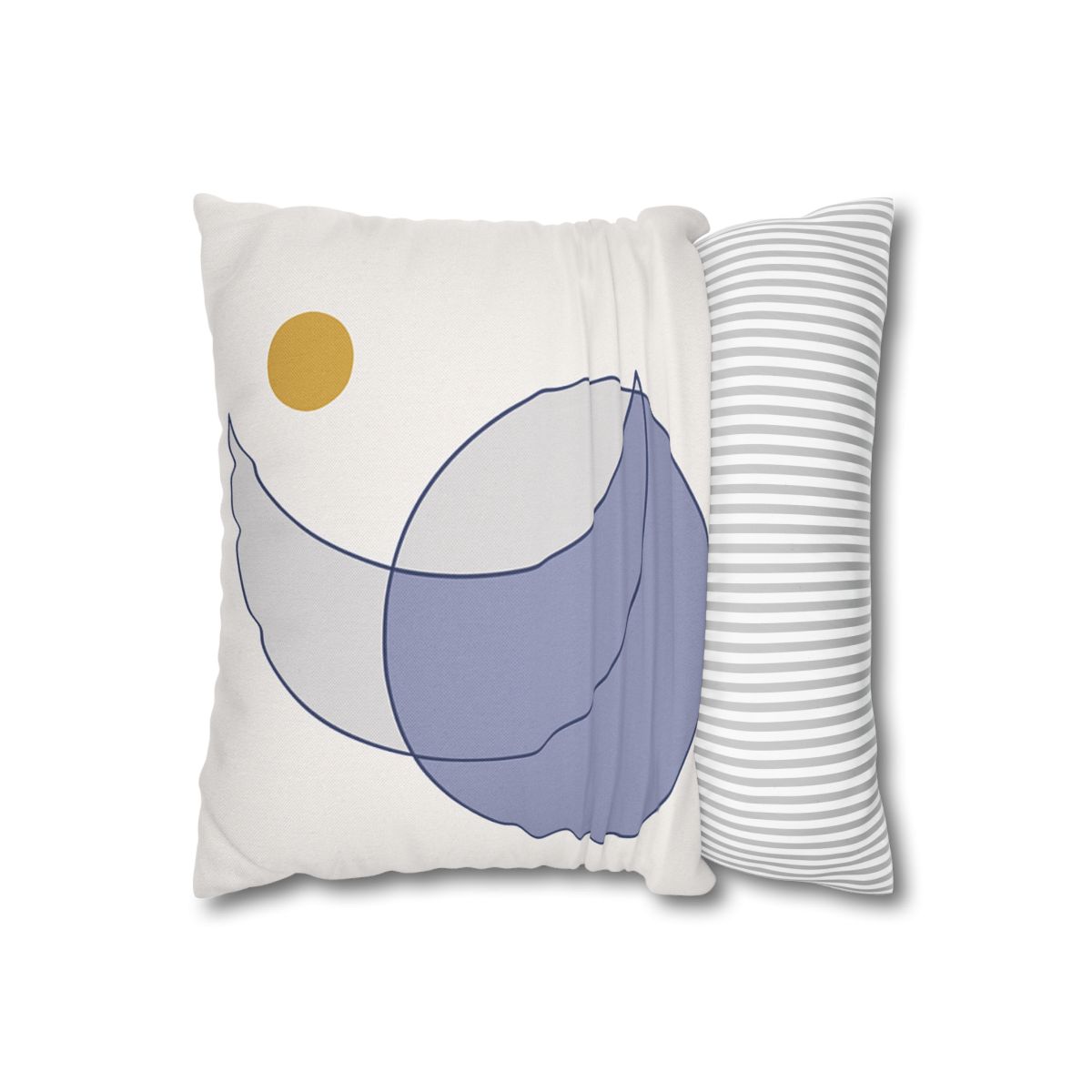 Intersecting Arc Duo trendy patterned pillow cases