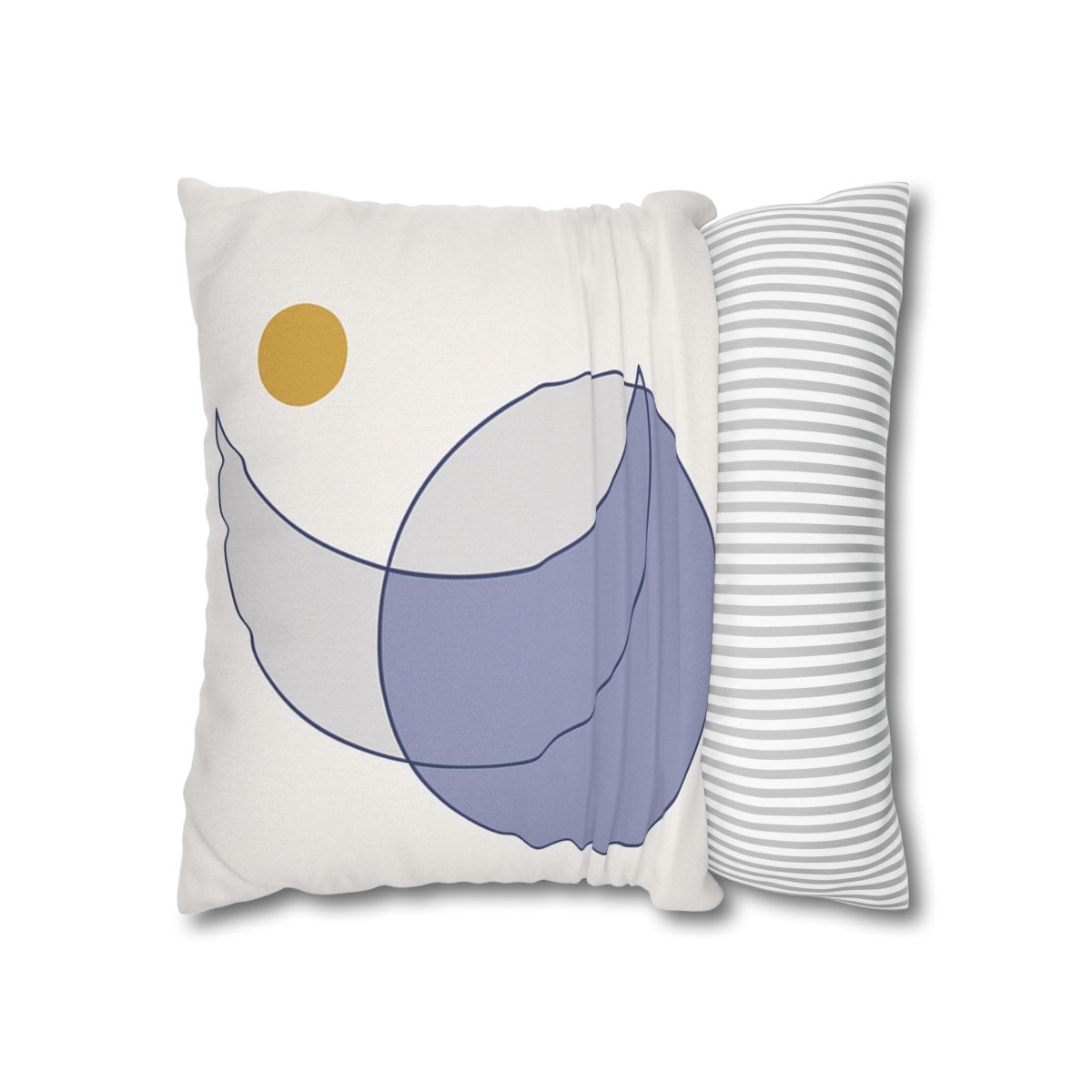Intersecting Arc Duo trendy patterned pillow cases