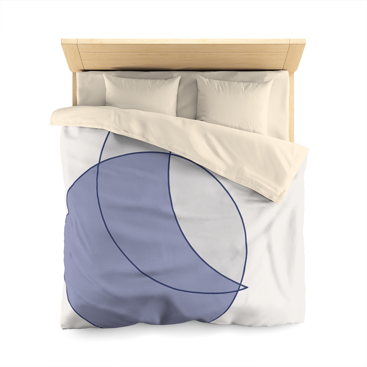 Intersecting Arc Duo designer printed duvets