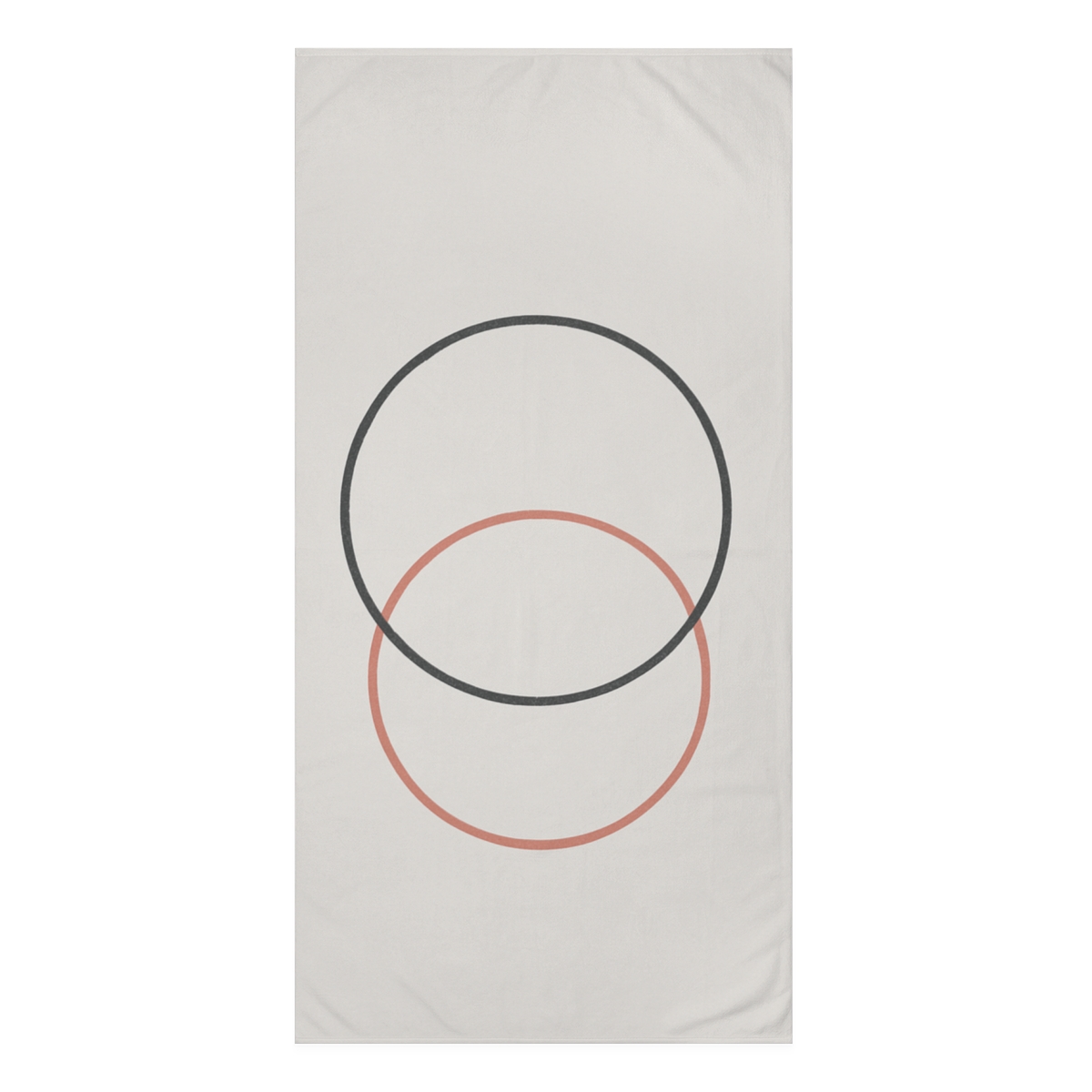Intersecting Arc Duo stylish beach towels