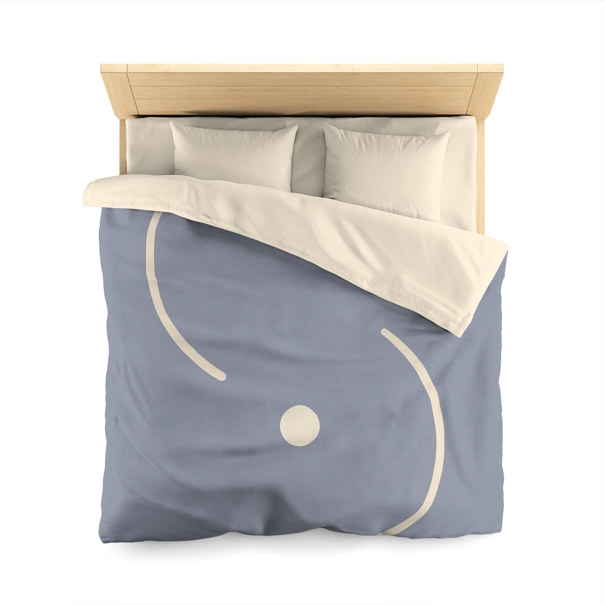 Intersecting Arc Duo personalized bedding duvets