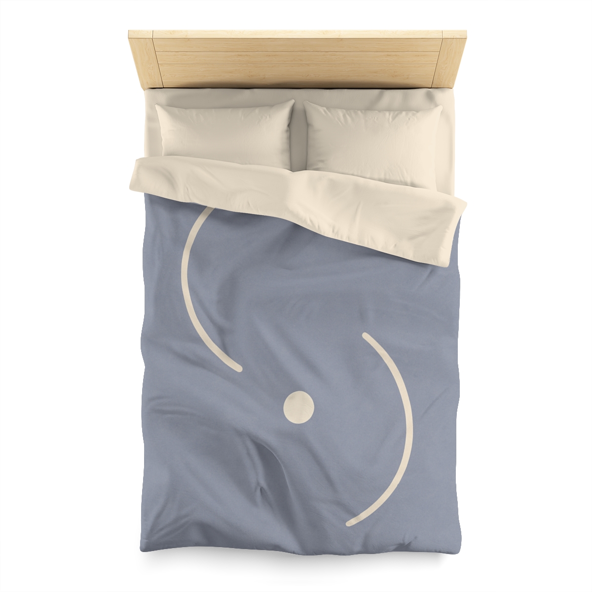 Intersecting Arc Duo personalized bedding duvets