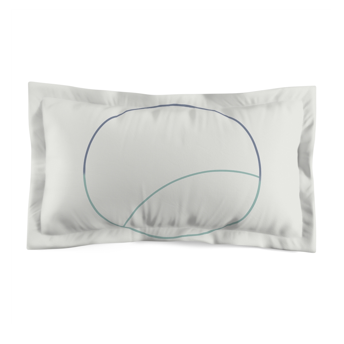 Intersecting Arc Duo soft plush pillows