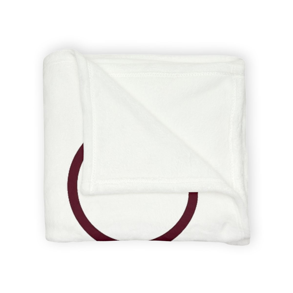 Intersecting Bar Triad With Open Circle trendy patterned blankets