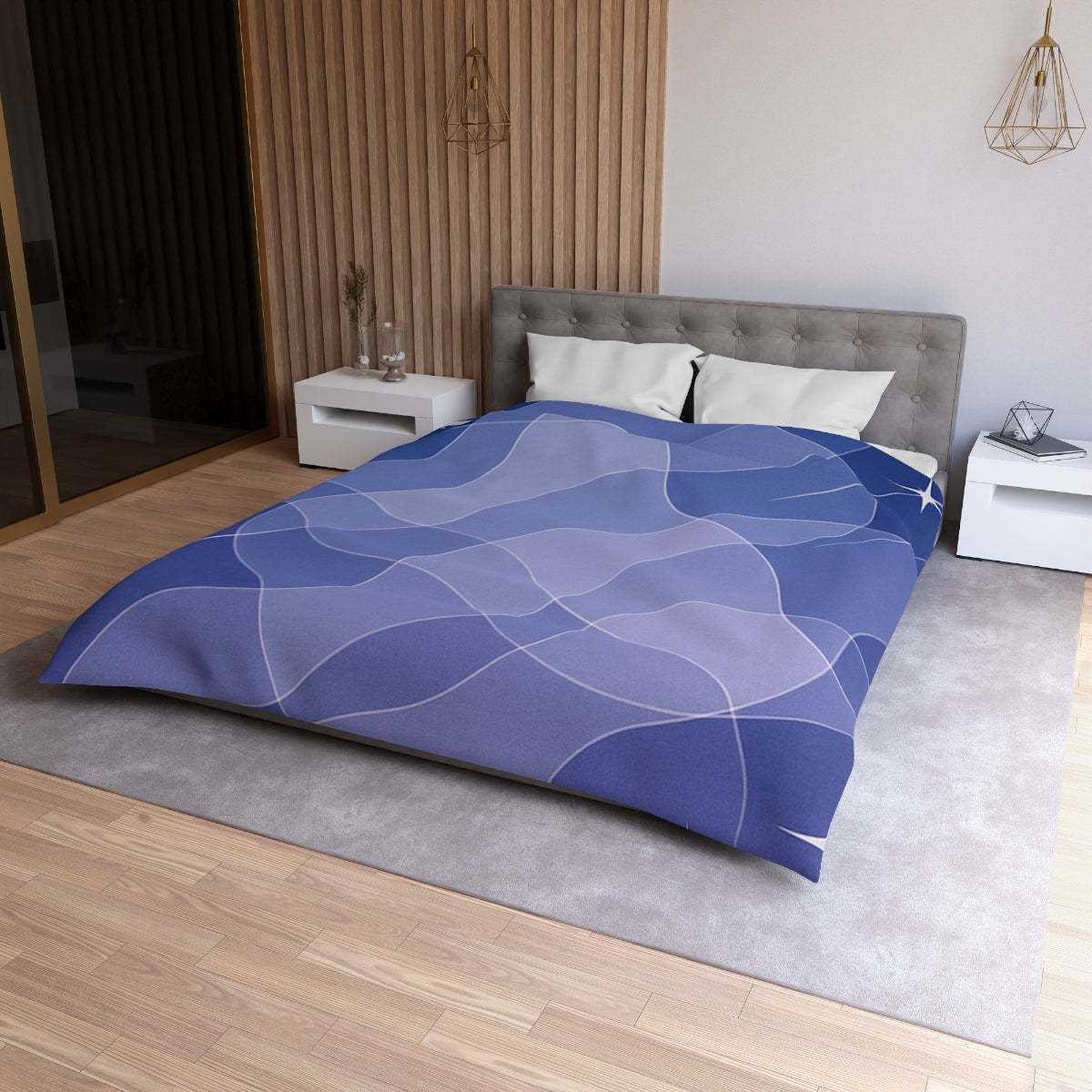 Interstellar Prism Veil Duvet