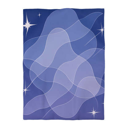 Interstellar Prism Veil Duvet
