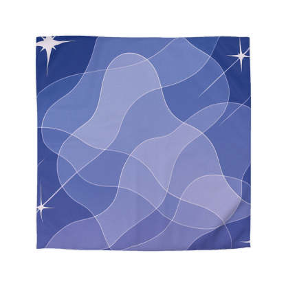 Interstellar Prism Veil Duvet