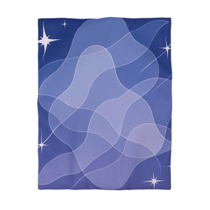 Interstellar Prism Veil Duvet