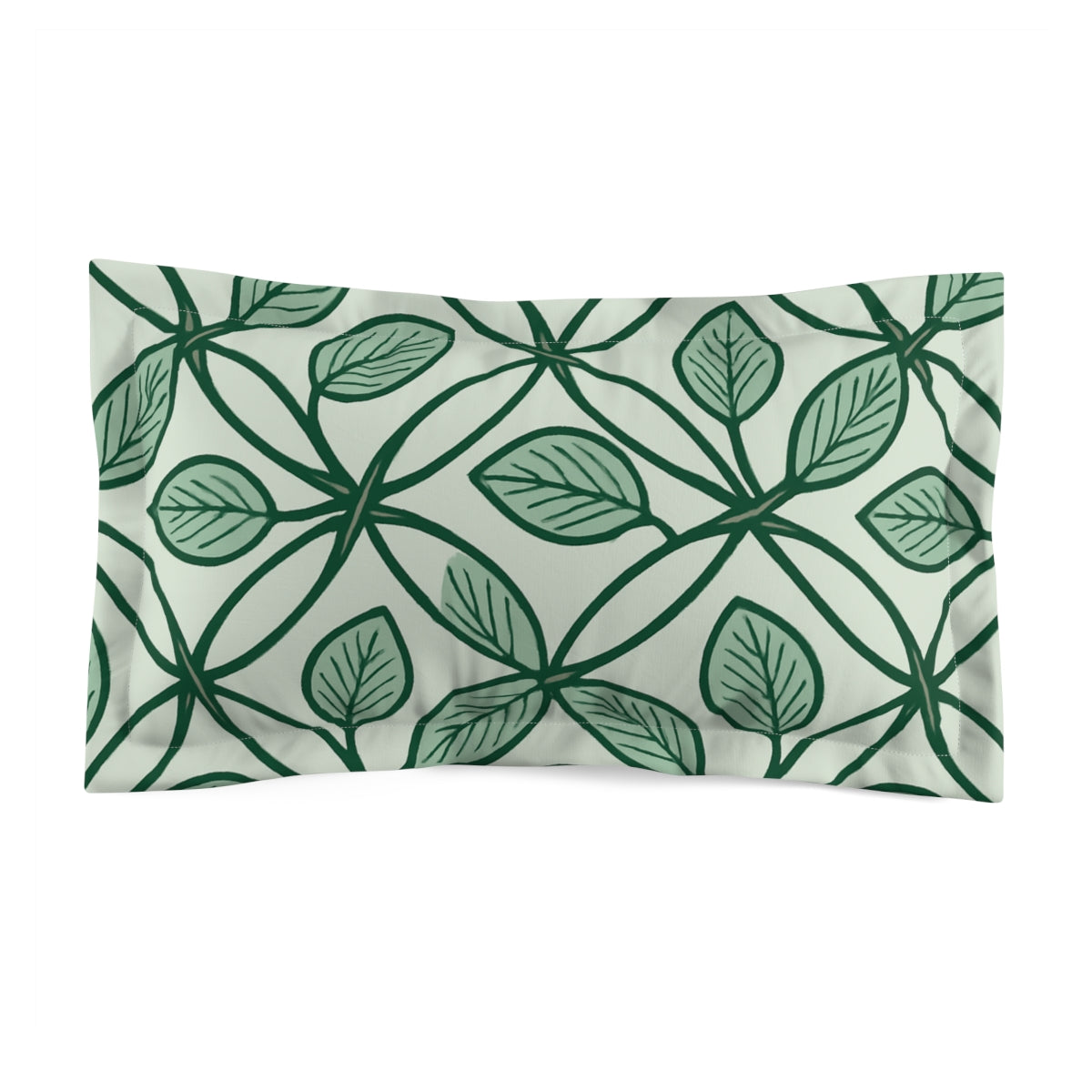 Interwoven Vine Lattice Pillow