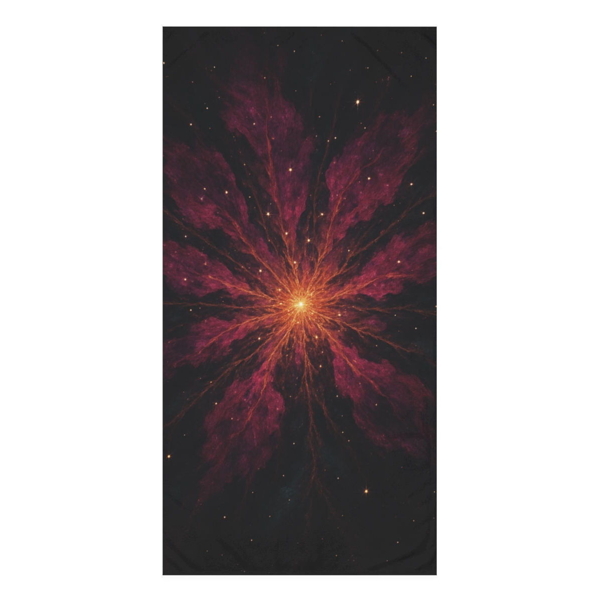 Ion Bloom Starburst Tapestry comfortable face towels