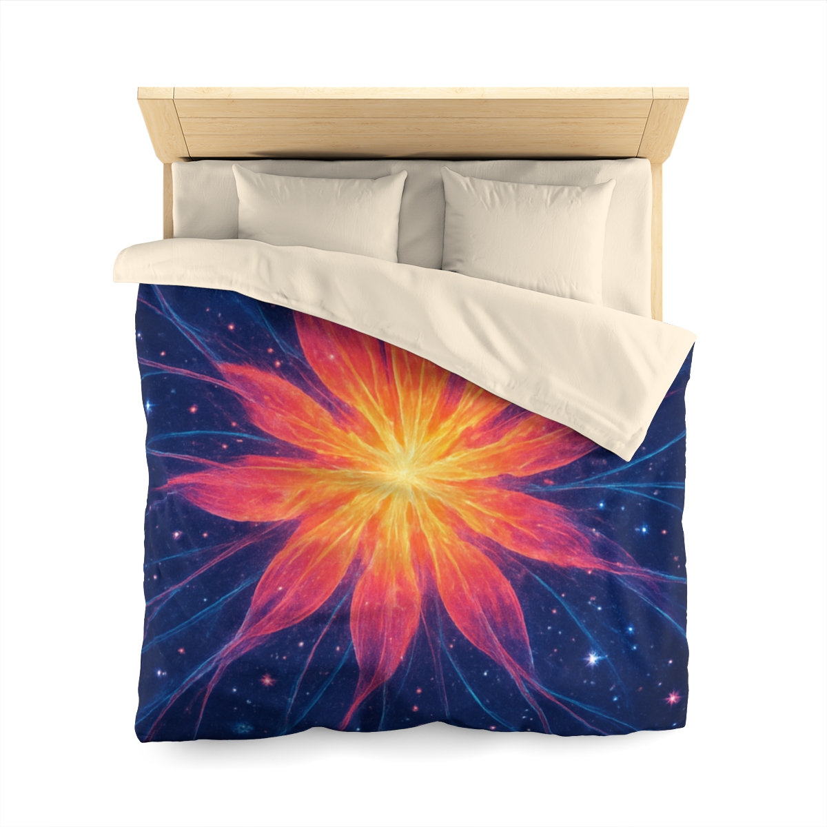 Ion Bloom Starburst Tapestry soft comforter duvets