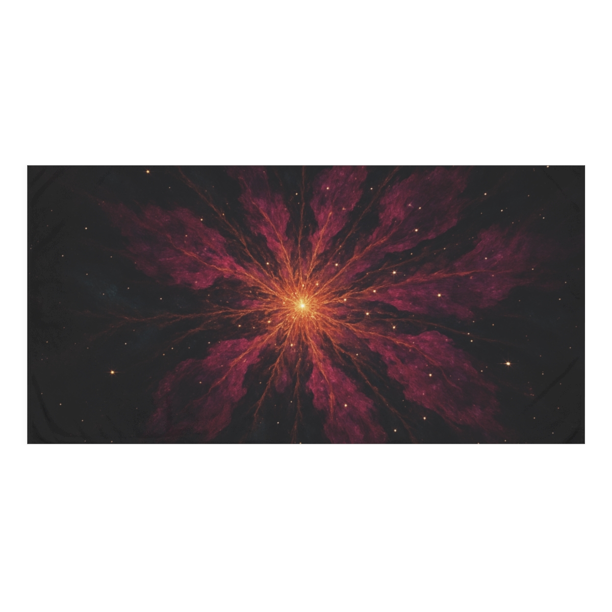 Ion Bloom Starburst Tapestry comfortable face towels