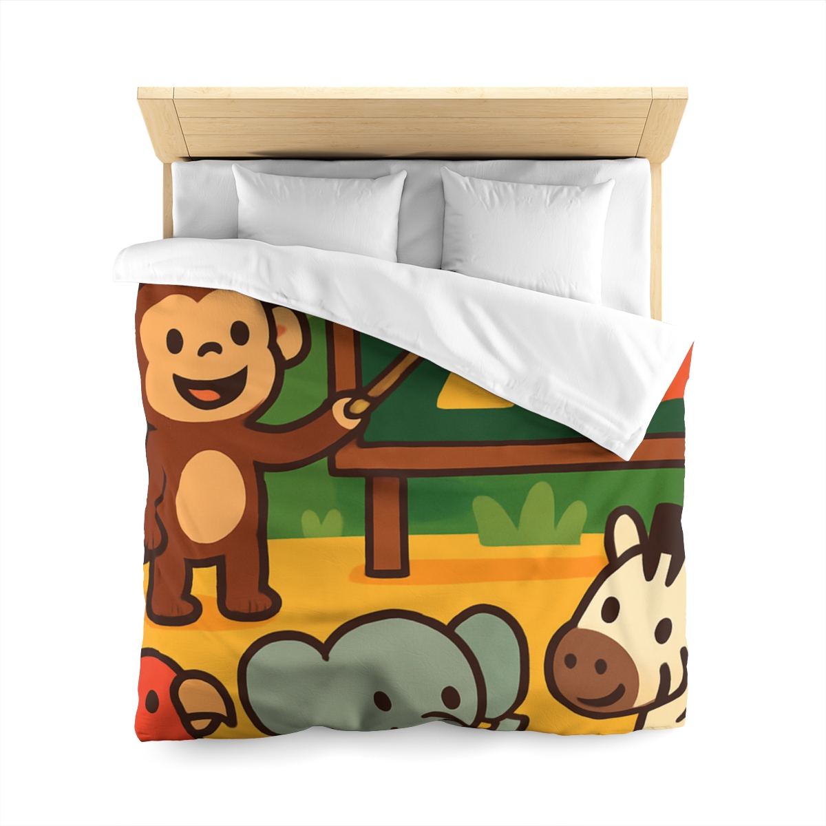 Jungle Math With Monkey And Friends soft comforter duvets