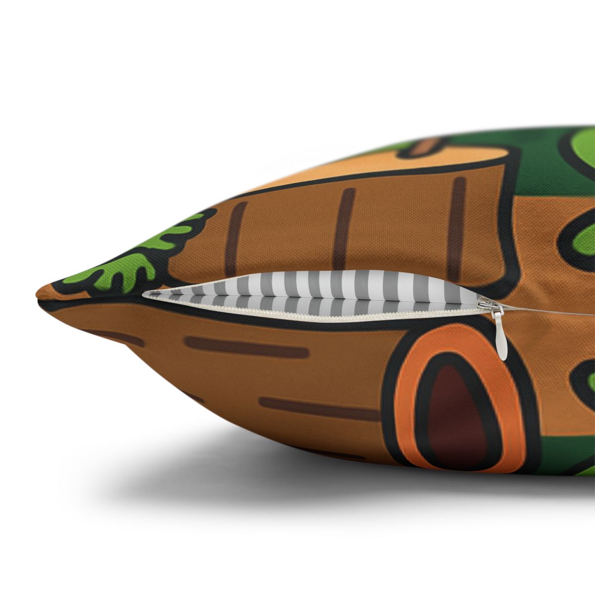 Jungle Rain Rhythm With The Frog Band comfortable bedding pillow covers