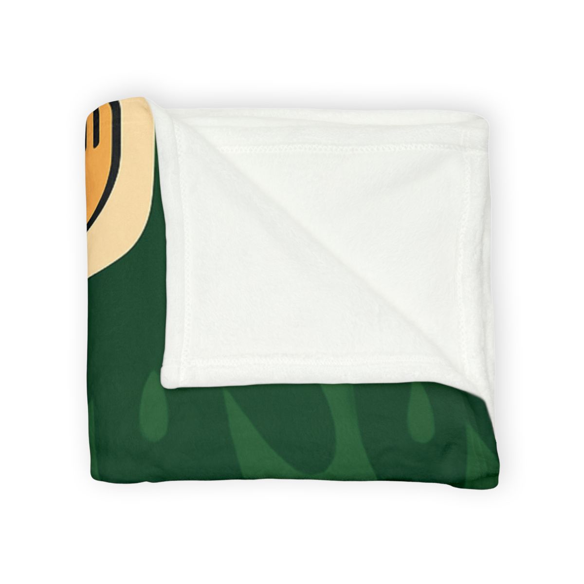 Jungle Rain Rhythm With The Frog Band soft fleece blankets