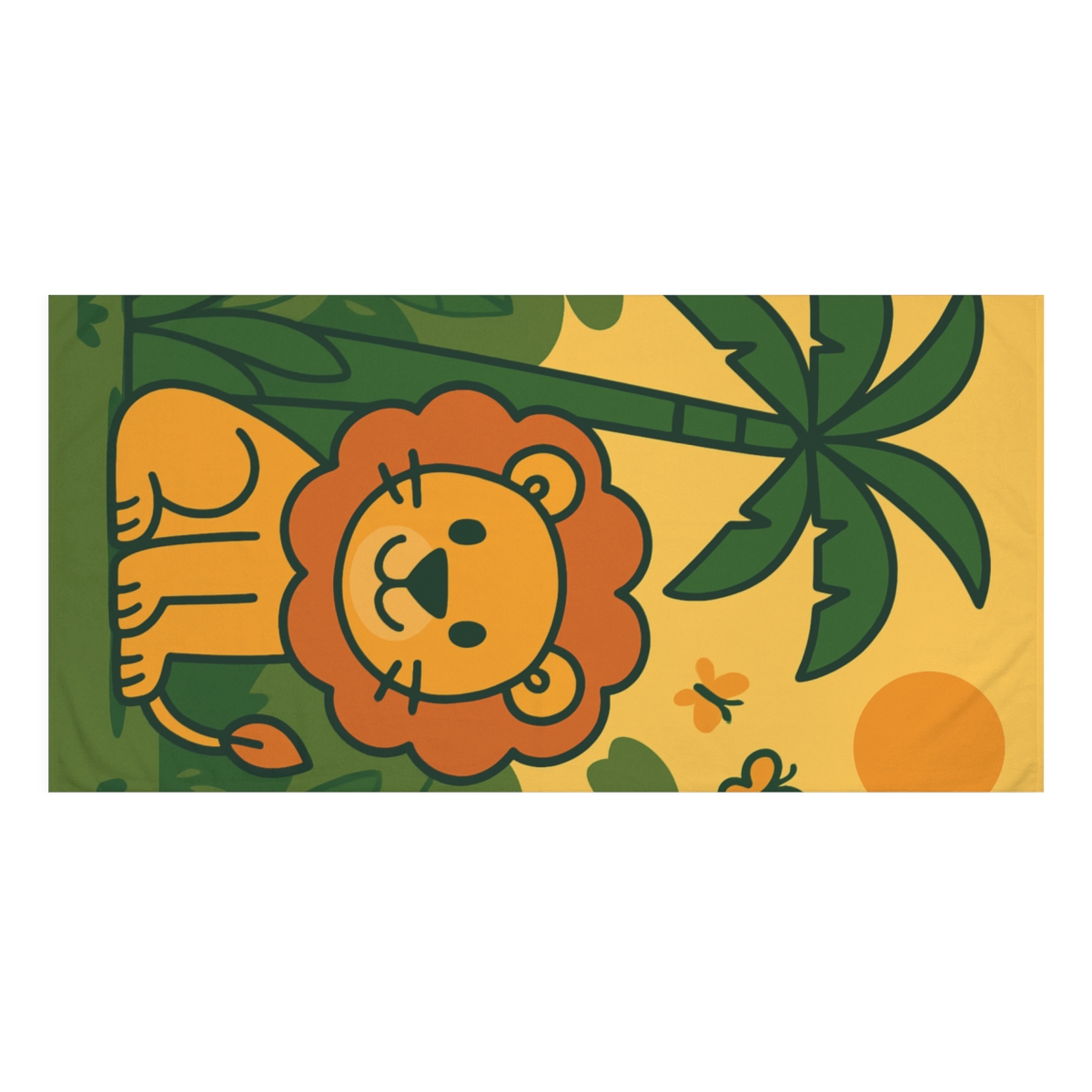 Jungle Safari Lion King unique gift towels