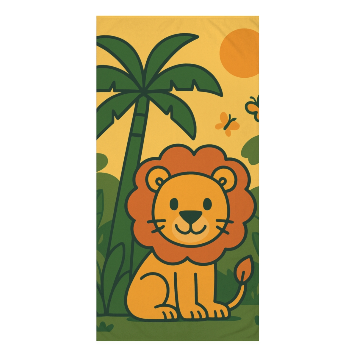 Jungle Safari Lion King unique gift towels