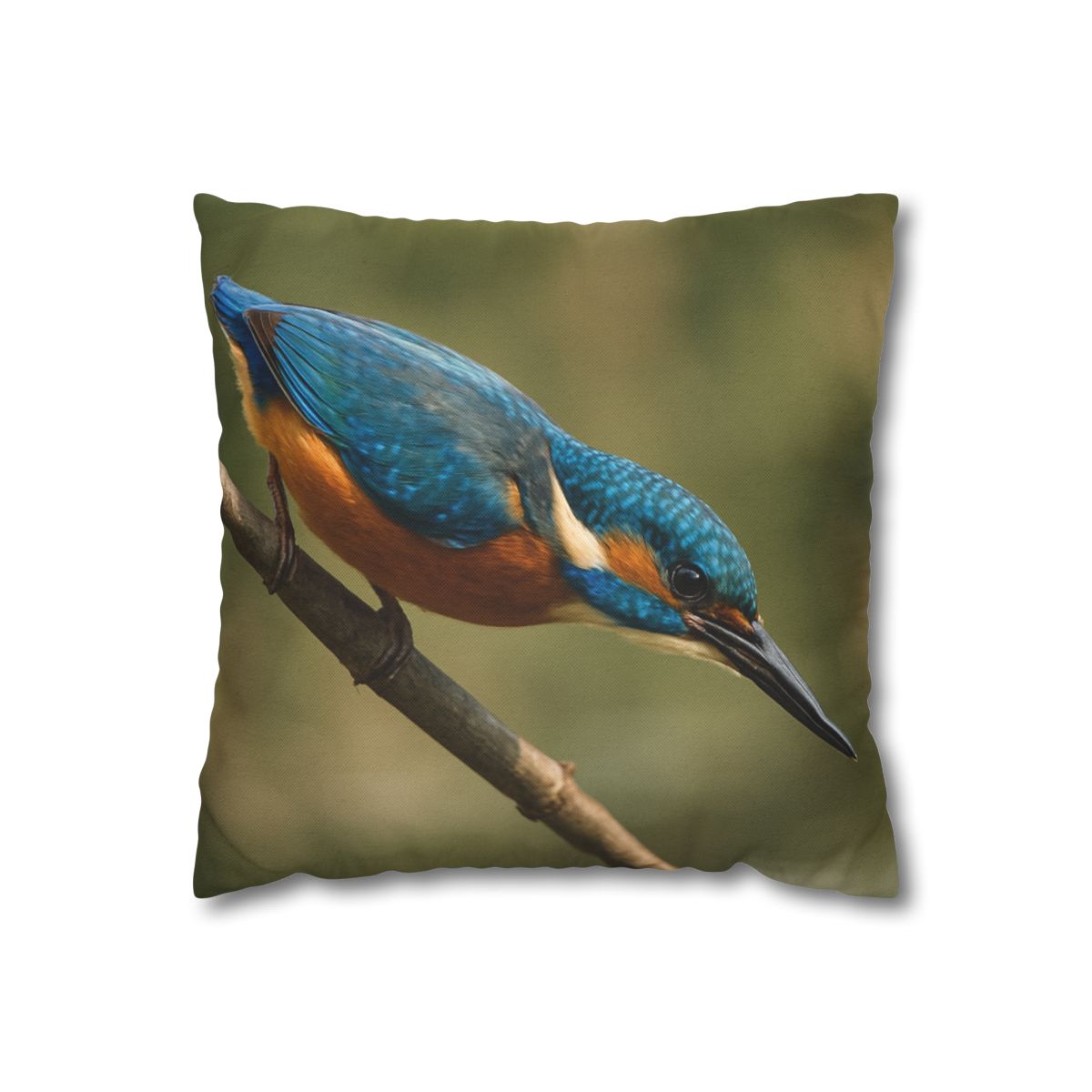 Kingfisher Sapphire Dive stylish decorative pillowcases