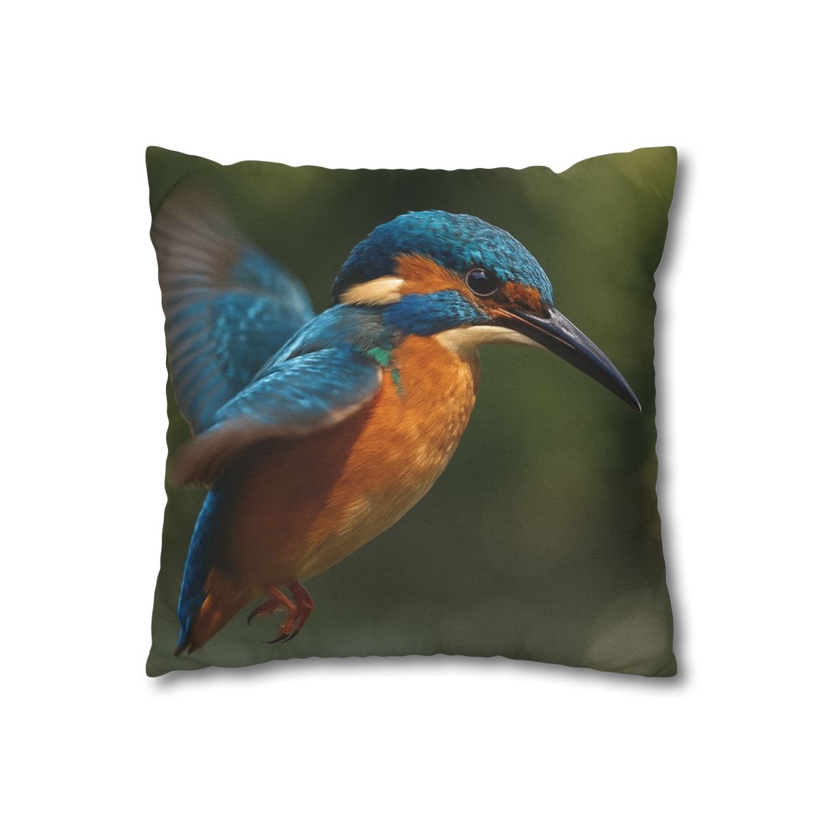 Kingfisher Sapphire Dive unique gift pillow cases