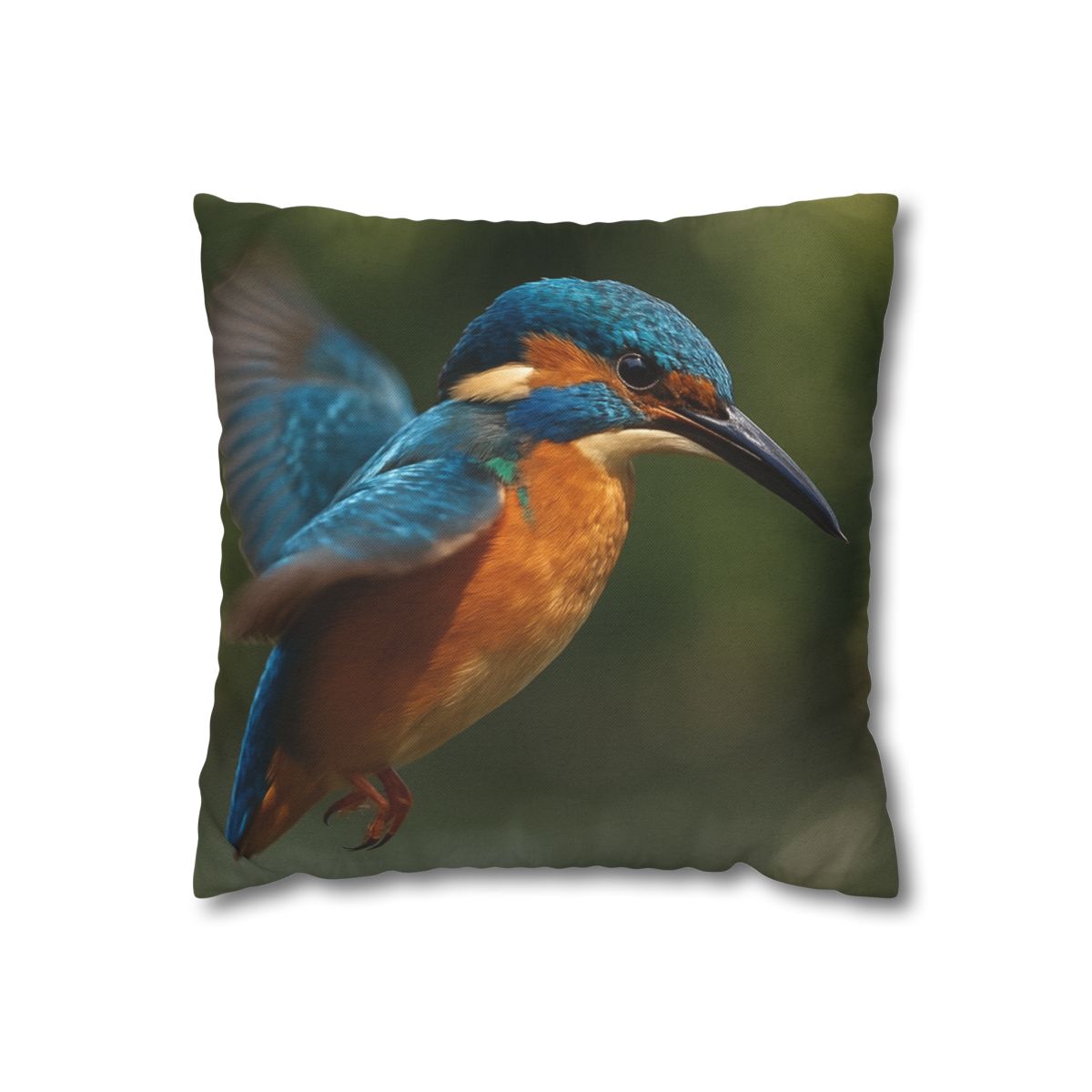 Kingfisher Sapphire Dive unique gift pillow cases