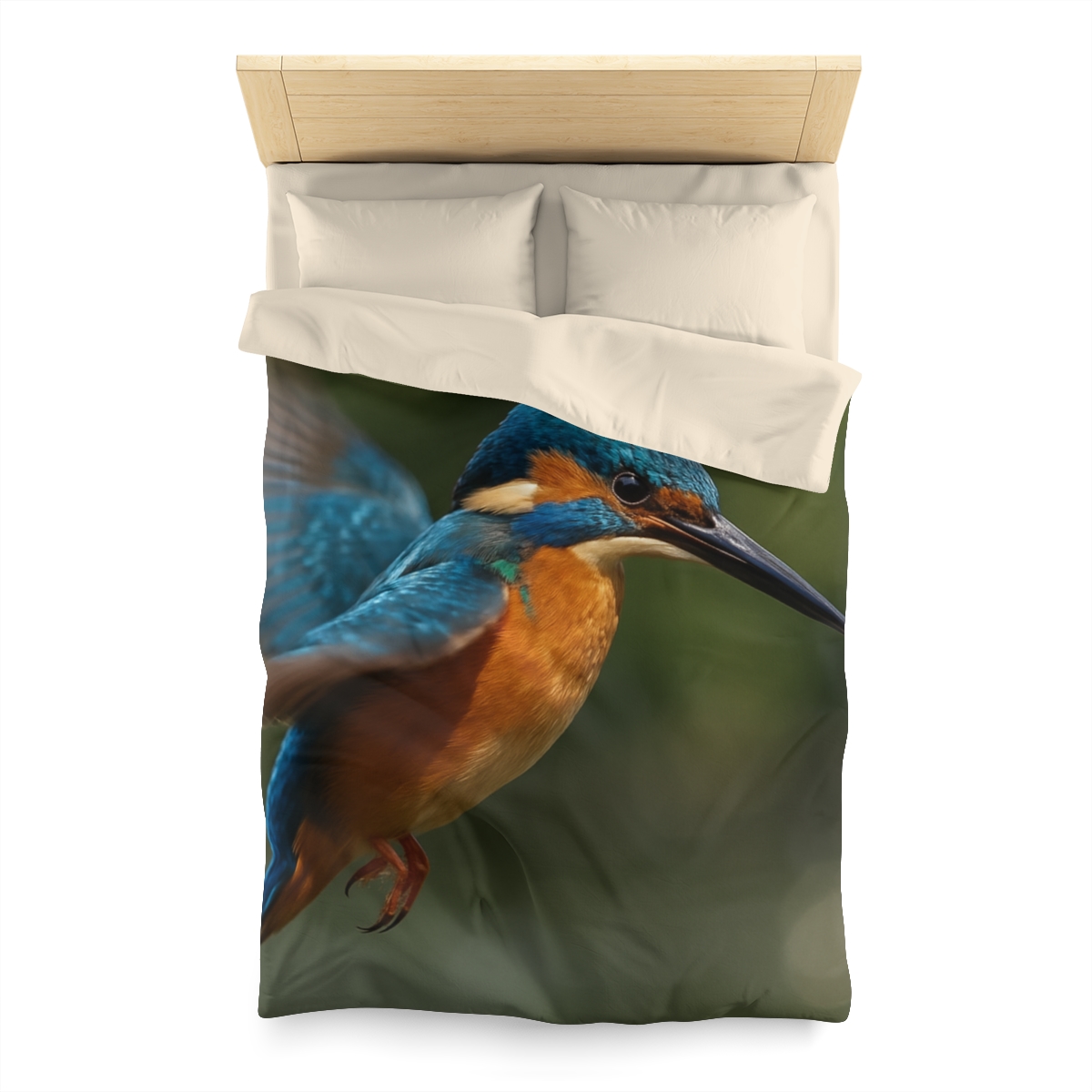 Kingfisher Sapphire Dive warm winter duvets