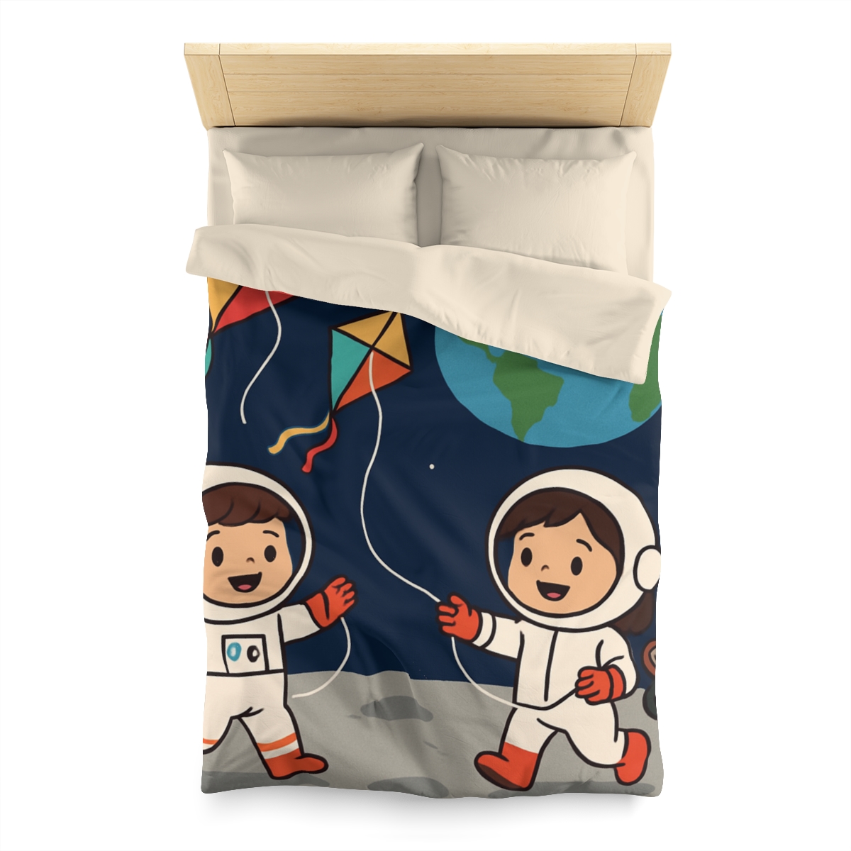 Kite Festival On The Moon custom duvets