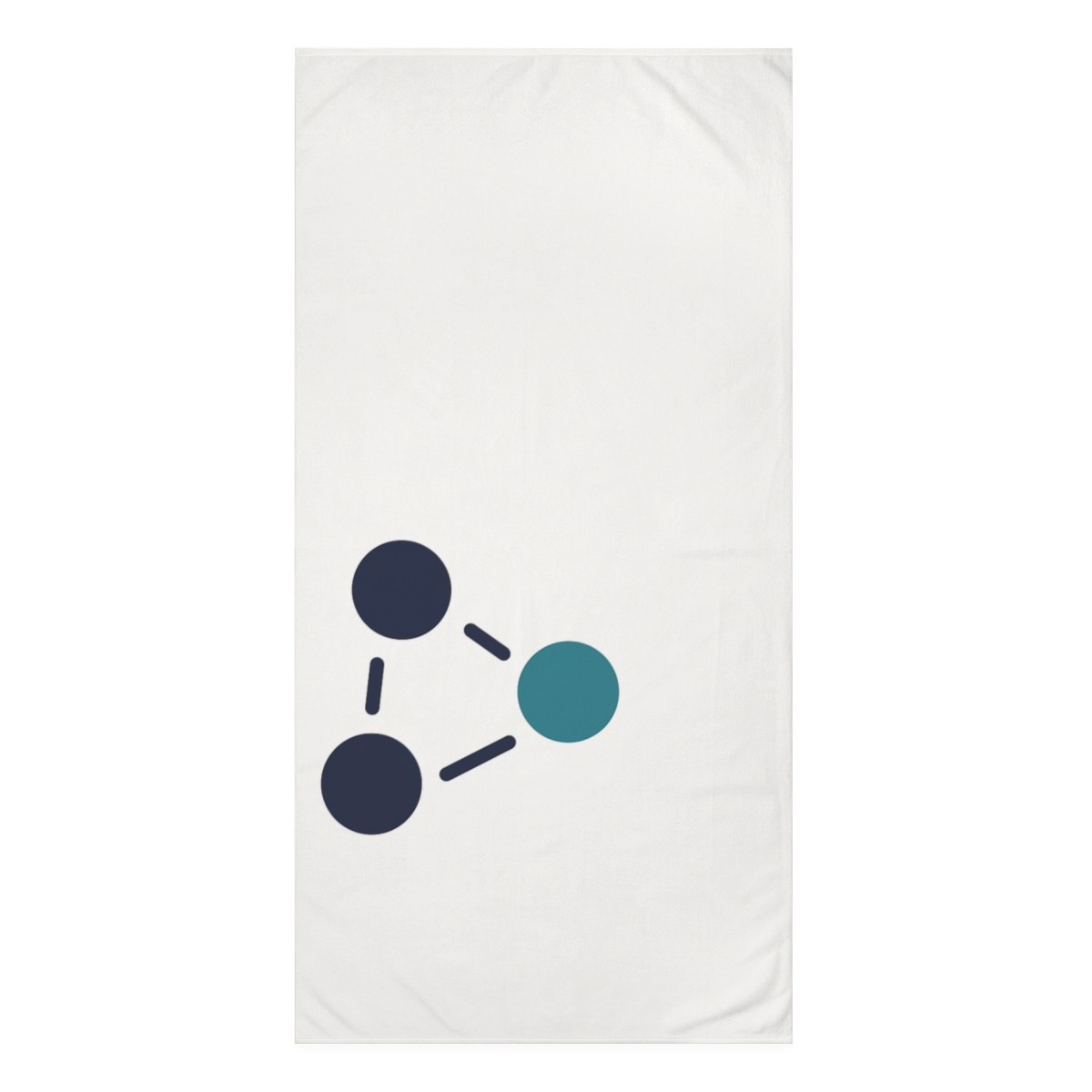 Lagrange Point Triangle Rhythm personalized bath towels