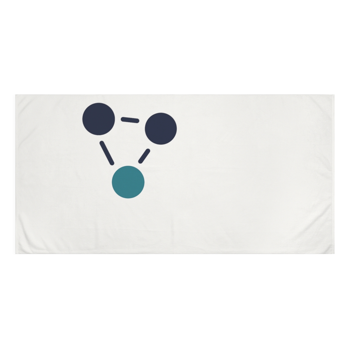 Lagrange Point Triangle Rhythm personalized bath towels