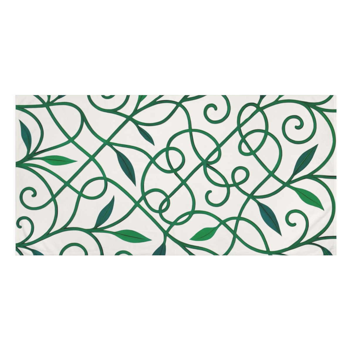 Lattice Vine Network custom towels