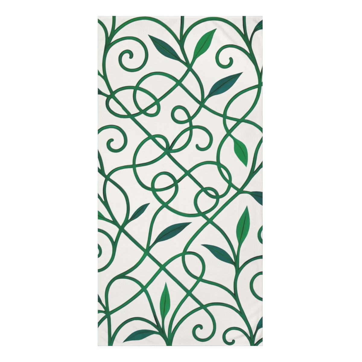 Lattice Vine Network custom towels