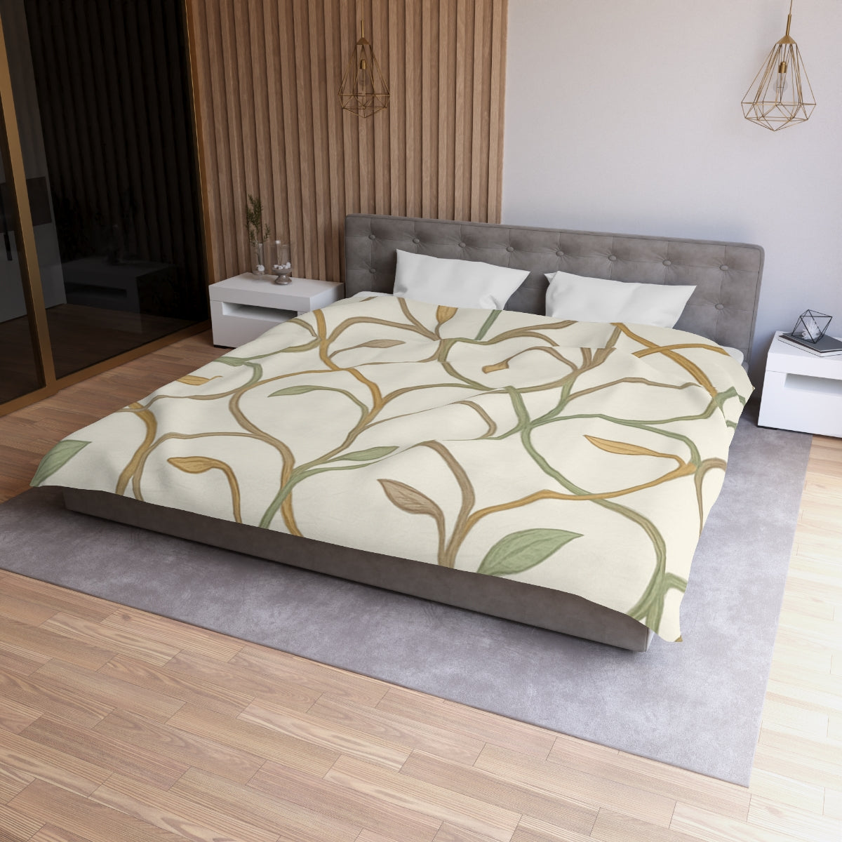 Lattice Vine Network Duvet