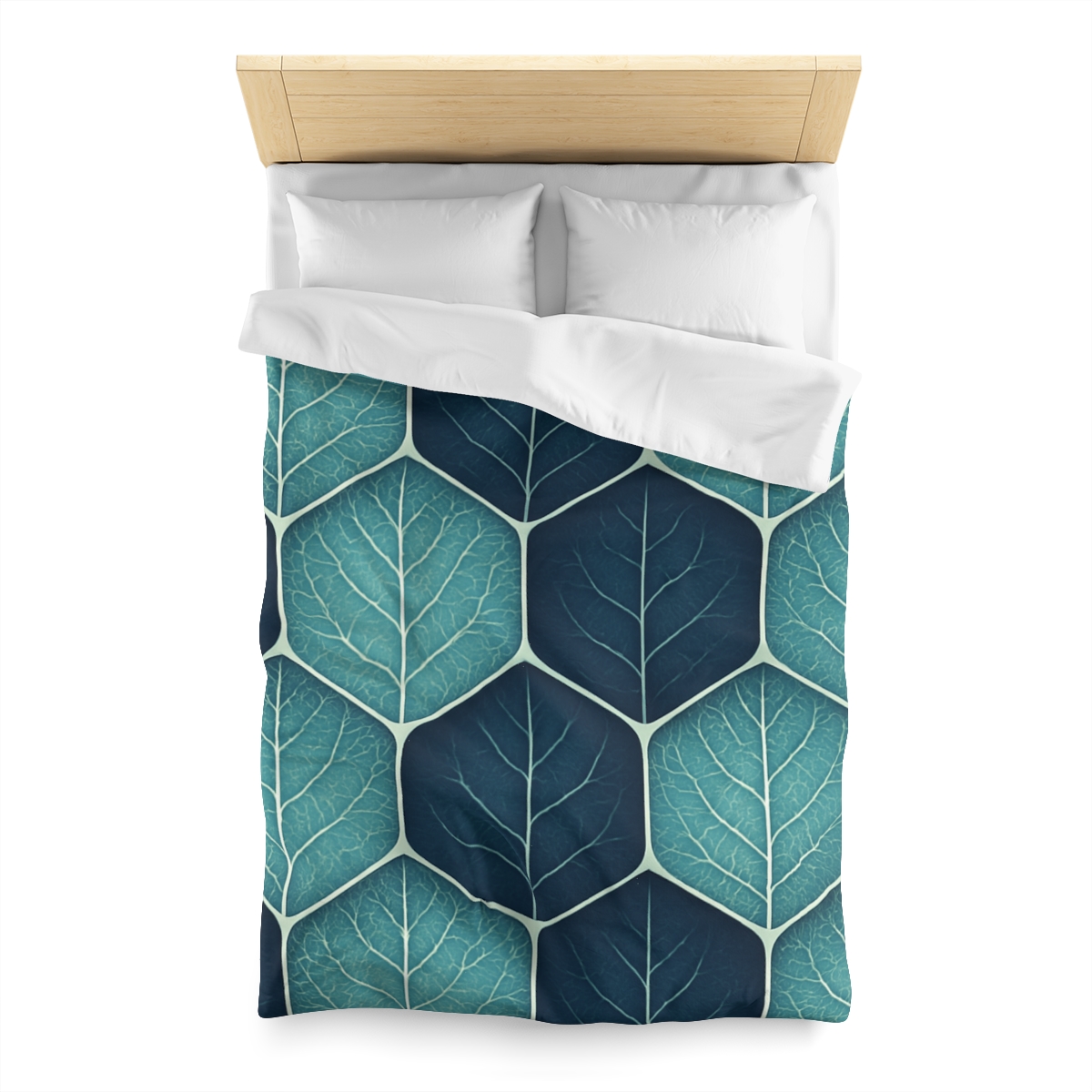Leaf Lattice Radiance unique patterned duvets