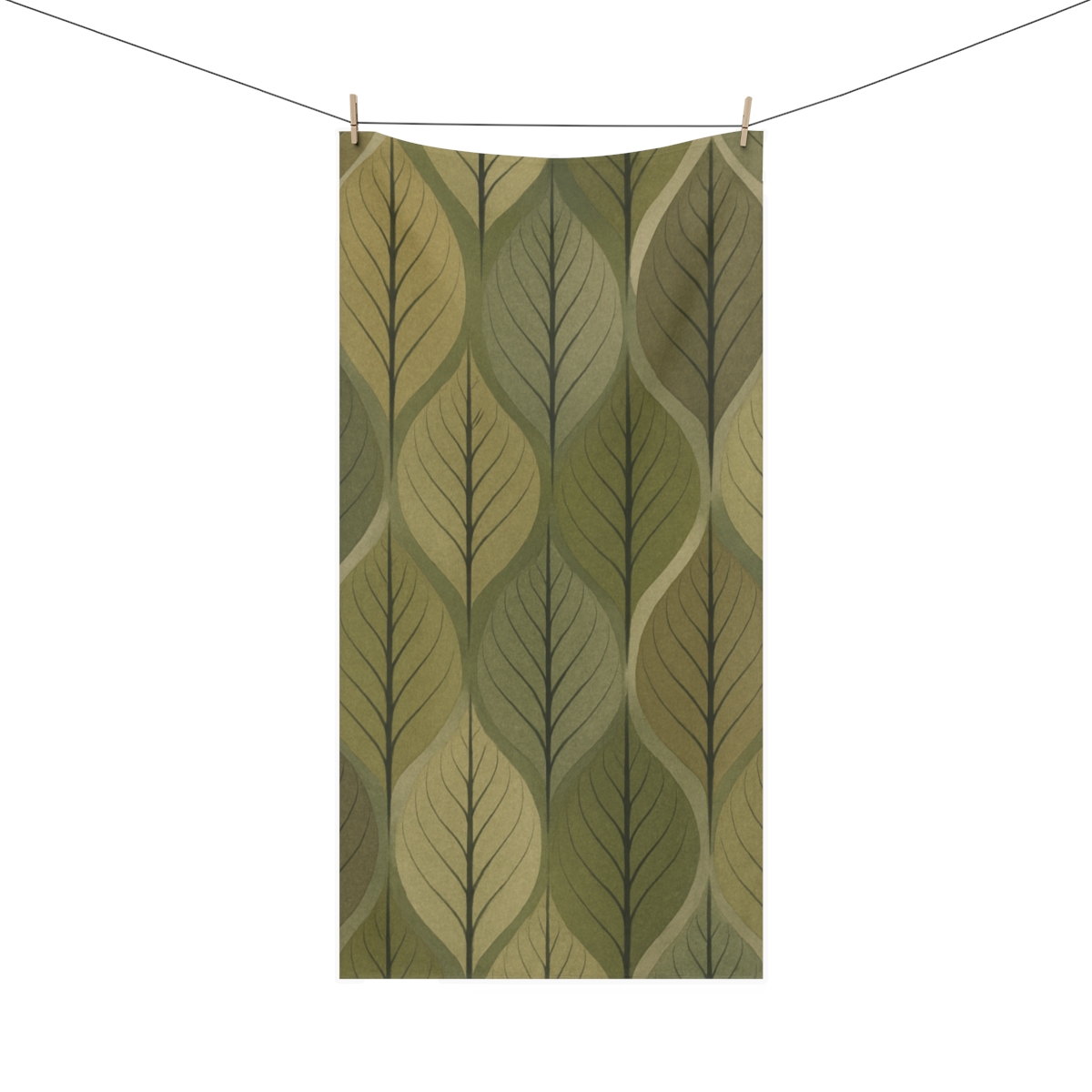 Leaf Spine Mirage trendy hand towels