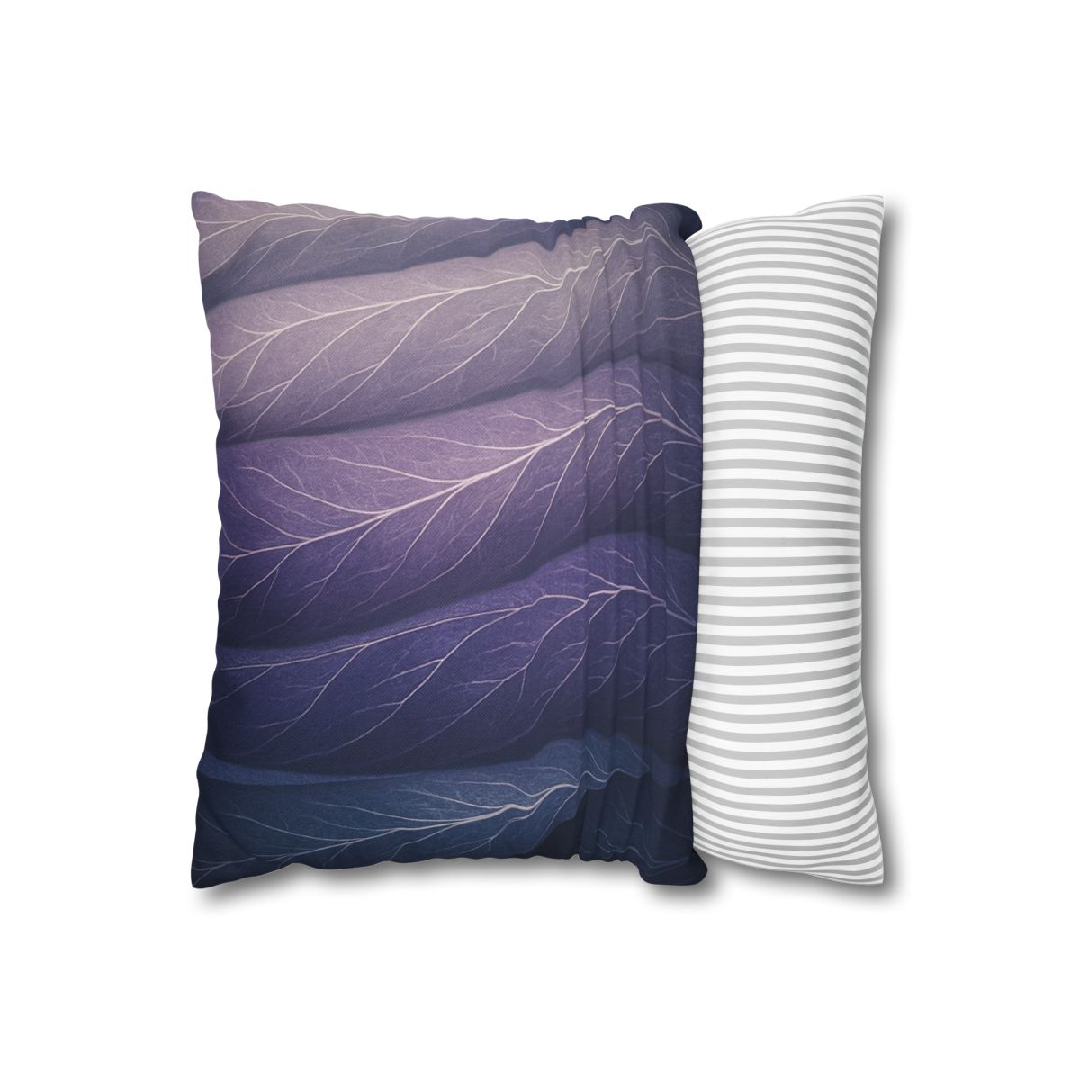 Leaf Vein Aurora Drapery stylish decorative pillowcases