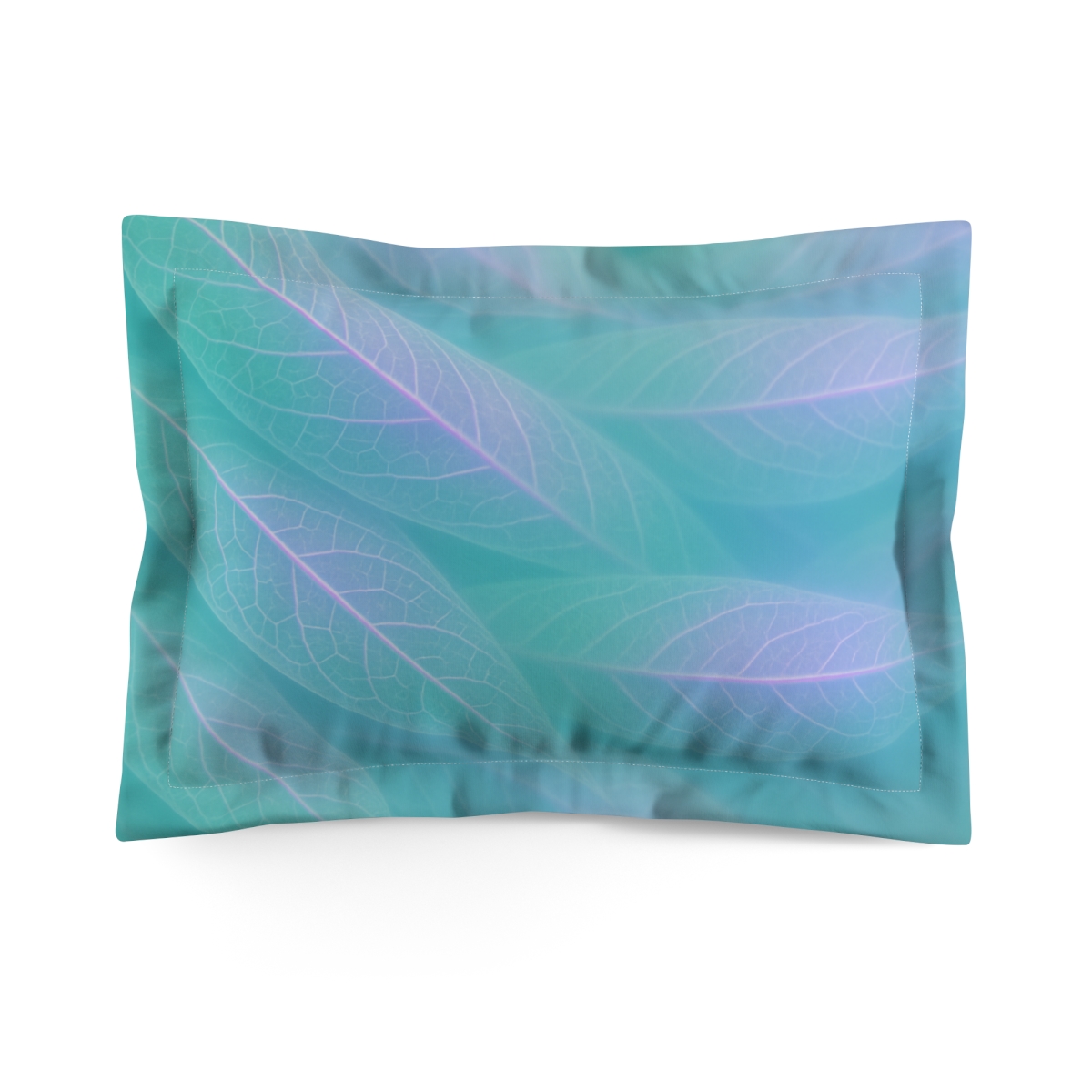 Leaf Vein Aurora Weave unique shape pillows
