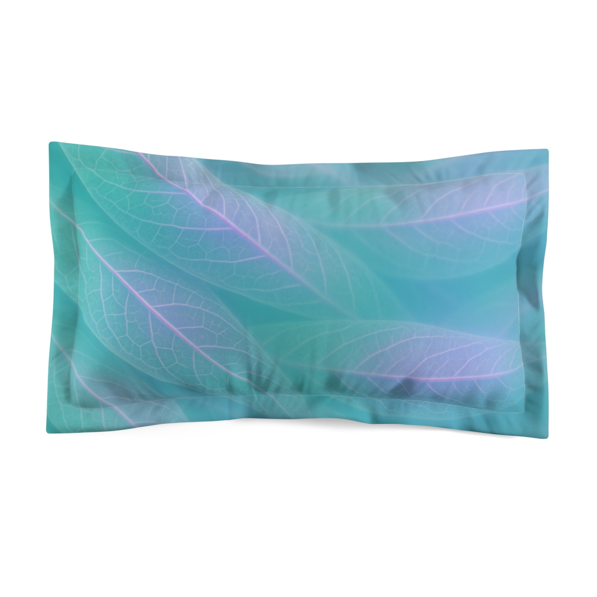 Leaf Vein Aurora Weave unique shape pillows
