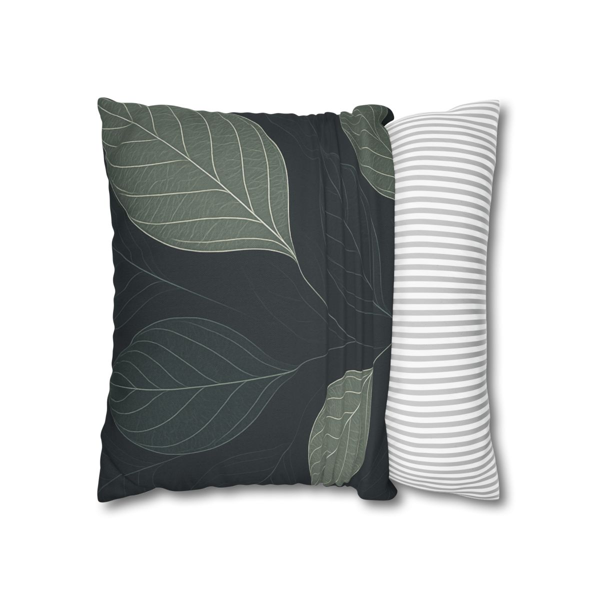 Leaf Vein Circuit Filigree soft cotton pillow cases