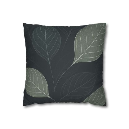 Leaf Vein Circuit Filigree soft cotton pillow cases