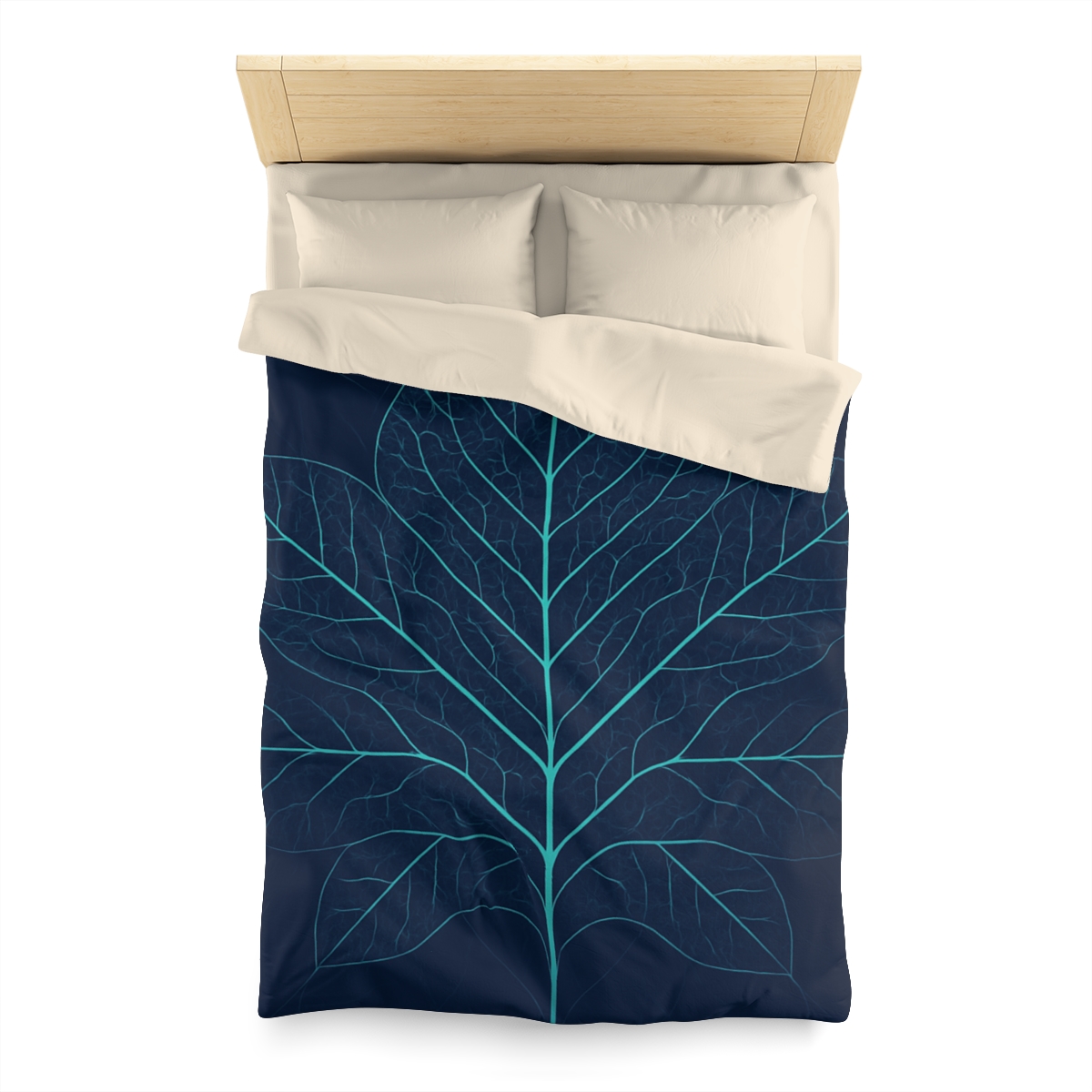 Leaf Vein Circuit Filigree stylish duvet covers