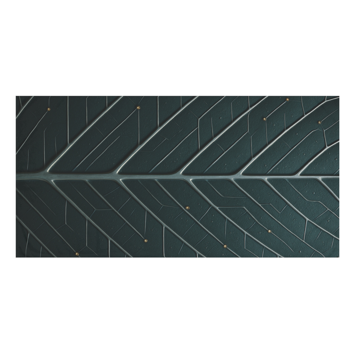 Leaf Vein Circuit Lattice decorative home towels