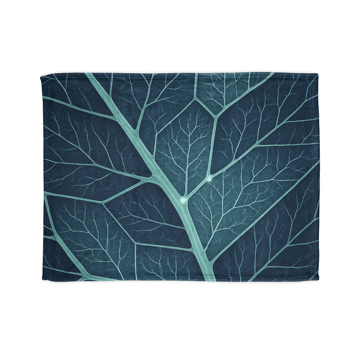 Leaf Vein Circuit Map personalized cozy blankets
