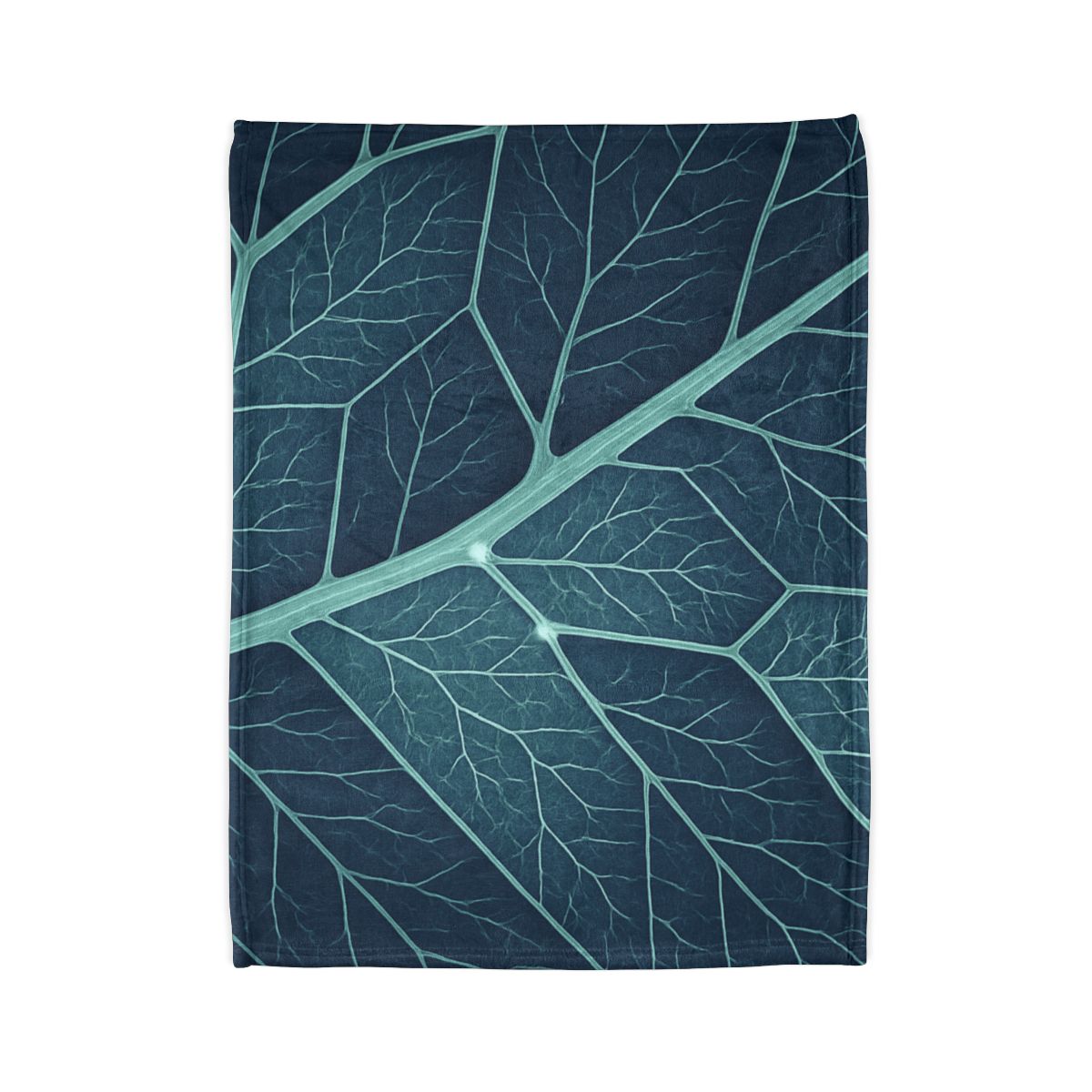Leaf Vein Circuit Map personalized cozy blankets